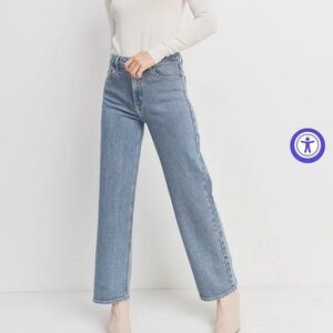 The Uncut Straight - Just Black Jeans Size 25